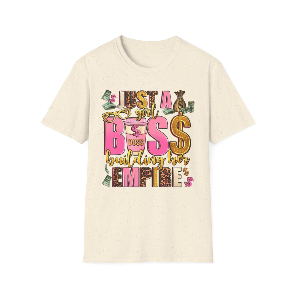 Just a Girl Boss Building Her Empire T-Shirt Feminine Money Girl Power