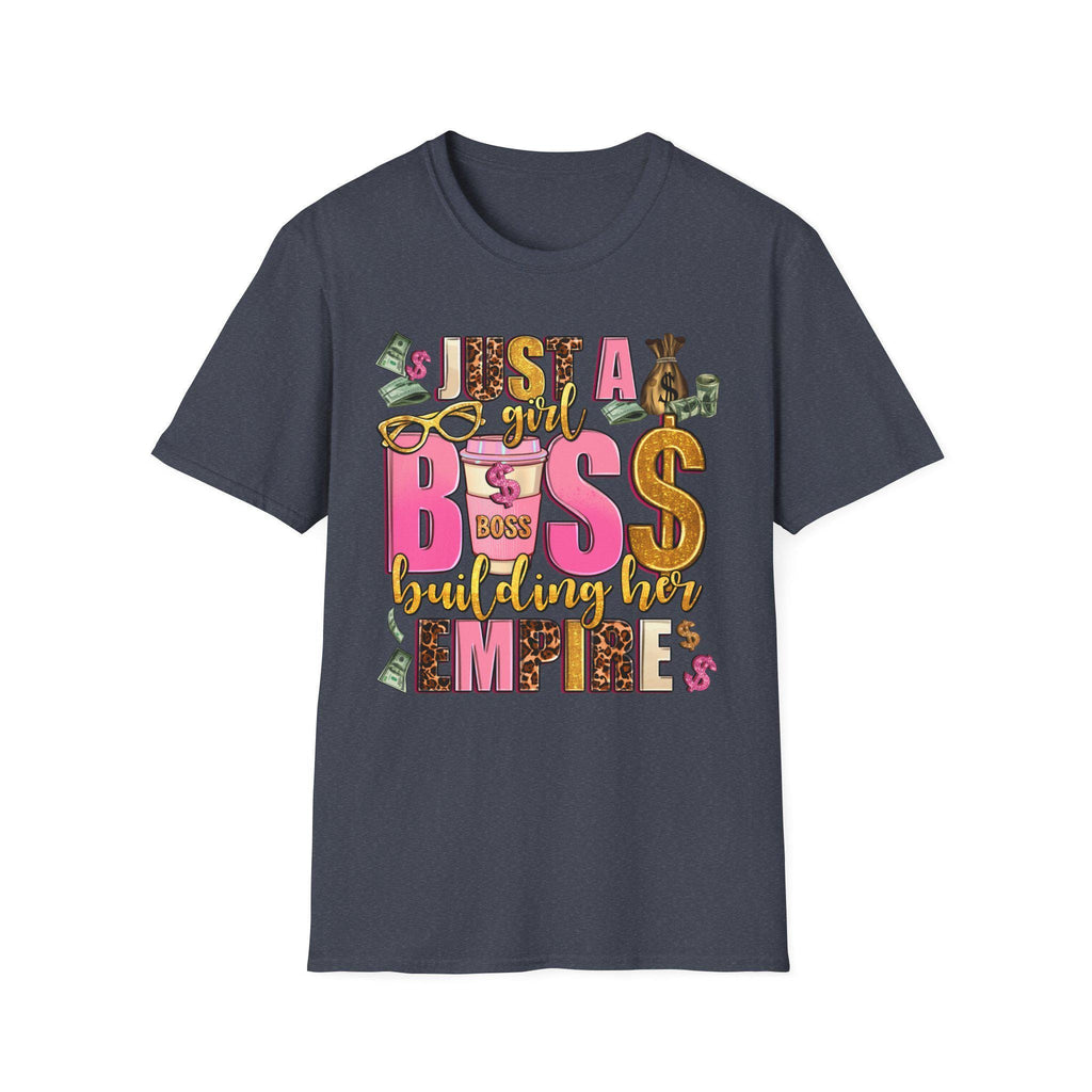 Just a Girl Boss Building Her Empire T-Shirt Feminine Money Girl Power